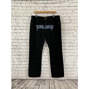 Jewel House Black Denim Men's Jeans Size 38x34